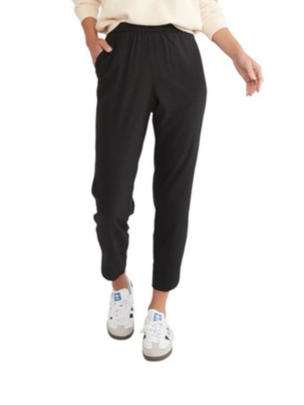 Marine Layer | Re-Spun Allison Pant in Black Size M